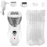 Original 3in1 women electric epilator facial whole body electric shaver bikini trimmer underarm lady razor with callus remover