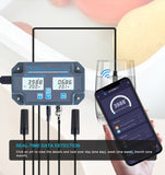 2022 Wifi Water Quality Monitor 6 in 1 Digital Water Analyzer PH/EC/TDS/SALT/G.S/ Temperature APP Remote Wrieless Online Monitor