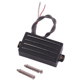 Quad Hot Rails Humbucke Pickup For Electric Guitar/ Cigar Box Guitar - Black