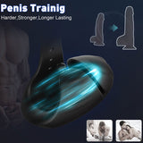 Male Vibrator Glans Massager Penis 10 Modes Stimulation Glans Delay Trainer Blowjob Male Masturbator Sex Toys for Men Adults