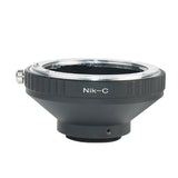 NIK-C Lens Adapter Ring For Nikon Lens To C-Mount C-Mount Camera Adapter Ring