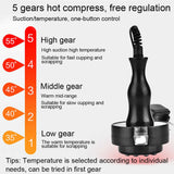 5 Gears Micro‑current Negative Pressure Scraping Cupping Therapy Massager Body Detoxification US Plug 110-240V