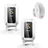 M7 Two-In-One Wireless Anti-theft Doorbell Welcome Device Motion Detection 433MHZ Convertible Function Strobe Light