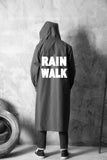 Adult Long Raincoat Men Women Impermeable Rainwear EVA Black Outdoor Hiking Travel Waterproof Hooded Rain Coat Poncho Thickened