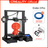 CREALITY 3D Ender-3 Pro Printer Upgraded Magnetic Build Plate Resume Power Failure Printing Masks KIT Mean Well Supply