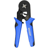 WOZOBUY Ferrule Crimping Tool Kit, HSC8 6-6/6-4 Pliers,For Tube Terminal Wire End Terminal,with 800/1900/2000 Pcs wWre Connector
