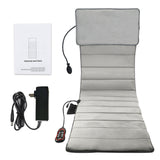 Electric Full Body Massager Chair Heating Vibration Stimulated Kneading for Neck Shoulder Waist Pain Relief Massage Cushion Car