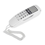 Wall Mount Corded Phone Telephone Home Office Desktop Phone Caller ID