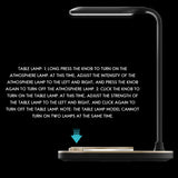 15W Wireless Charger Table Lamp Stand For Iphone 13 12 11 Pro Max Fast Charging Station For Apple Watch