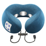 Electric Neck Massager U Shaped Pillow Portable Shoulder Cervical Car Massager Magnetic Therapy Pain Relief Tool