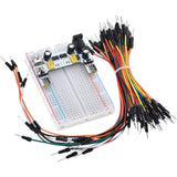 MB-102 MB102 Breadboard 400 830 Point Solderless PCB Bread Board Test Develop DIY for arduino laboratory SYB-830