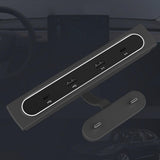 Car USB Hub Accessories   2.0 Ports, 2  Ports Multi Splitter 27W  Expansion Fit for 2021 /Y