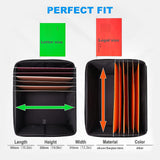 Fireproof Document Bag Fireproof Waterproof Storage Box with Lock Suitable Folder Magazine Files Book Portable Office Safe Box