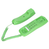 Landline Phone Wall Mountable Telephone Desktop Fixed Wired Phones with Mute Pause Redial Function for Office Home Hotel