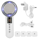 Ultrasound Cavitation EMS Fat Burner Body Slimming Massager Weight Loss Machine with Patch Anti Cellulite Galvanic Infrared