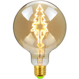 Antique LED bulbs Creative Soft light christmas tree 110V 220V Decorative Spherical warm light Personalized retro lamp E27 4W