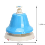 Desk Bells, 8 Notes Diatonic Metal Hand Bells, Rainbow Music Bells, Musical Learning Teaching Percussion Instrument