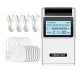 TENS EMS Muscle Stimulator 15 Modes 4 Outputs 8 Pads Pain Relief Electric Pulse Impulse Massager Machine Electrotherapy Machine