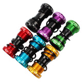 New MTB Bicycle Hollow Bottom Bracket Axis BB Cycling Aluminum Alloy Bike Waterproof BSA 68/73mm Crank Set Axis Parts