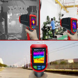 Infrared Thermal Imager 2000000 Pixel Camera Floor Heating Detector Industrial Temperature Imaging Infrared Imager With TF Card