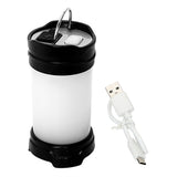ITimo USB Rechargeable/Battery Flash LED Tent Lanterns White/Red Light Portable Light Power Bank Outdoor Camping Lamp 7 Modes