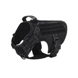Dog Tactical Harness Training Working Adjustable Metal Buckle High Quality Nylon Material Vest for Large Dogs German Shepherd