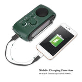 3 In1 Emergency Charger Hand Crank Generator Wind/solar Light/Dynamo Powered FM/AM Radio Phones Chargers LED Flashlight 2022 NEW