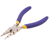 6 In 1 Handheld Forming Rustproof Jump Rings Bail Making Pliers For 3mm To 10mm Carbon Steel Portable Jewelry Tool Wire Looper