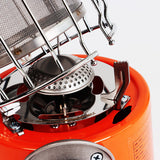 2000W Portable Mini Gas Heater Camping Stove Heating Cooker For Cooking Backpacking Ice Fishing Camping Hiking