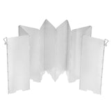 10 Plates Foldable Windscreen for Outdoor Camping Stoves Gas Stove Wind Sh ield Screens Protector Camping Stove Windsh ield