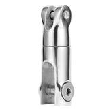 Stainless Steel Anchor Rotating Connector Suitable For 6-8mm/0.2-0.3in Chain Mooring For Boat Marine Ship Hardware Accessories
