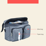 Mommy Bag Baby Stroller Bag Diaper Bag Large Capacity Nappy Changing Bags Bottle Holder Storage Bag Kids Stroller Accessories