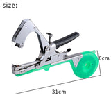 New High quality Tying Machine Plant Garden Plant Tapetool Tapener 15 Rolls Tape Set for Vegetable Tomato Cucumber Pepper Flower