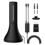 Amplified HD Digital TV Antenna,300 Miles Long Range Reception Indoor HDTV Antenna with Amplifier, Support 4K TV