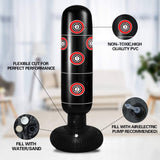 Standing Boxing Column Punching Bag Inflatable Tumbler Fitness Decompression Sandbags Kick Boxe Boxeo Taekwondo Martial