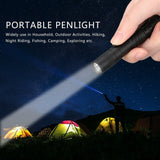 Portable Mini Penlight Aluminum Alloy Q5 2000LM LED Flashlight Torch Waterproof Lantern AAA Battery Powerful LED For Hunting