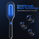 NEW Professional Hair Straightener Comb/Brush Ice Therapy Negative Ion Cold Wind Comb Heatless Brush Hair Freezing Hair Styler