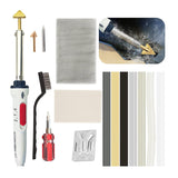 100W Plastic Welding Kit,Soldering Iron Kit,3-Speed Adjustment Temperature Control Plastic Welder Surface Repair EU Plug