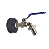 IBC Tank Adapter Garden Durable 1/2'' 3/4'' Replacement Drain S60X6 Coarse Thread Home Tap Parts Valve Fitting Water Connector