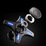 Hand Spinner Luminous Light New Mute Bearing R188 Gift Box Fidget Alloy Metal Relief Str Toy Senior Gyro Silent for Kids Xmas