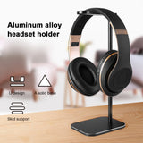 Universal Headphone Holder Aluminum Alloy Earphone Gaming Headset Desktop Display Stand Bracket Rack Hanger Earphone Adccessory