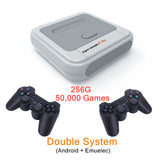 Super Console X Pro Video Game Consoles For PSP PS1 N64 Build-in 50+ Emulators 50000 Games Amlogic S905X TV Box With Dual System