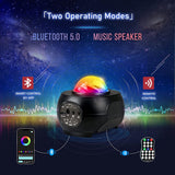 APP Smart Galaxy Star Projector 7 Colors LED Night Lights with Remote Control Starry Sky Projector for Baby Kids Adults Gift