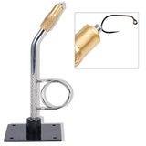 Portable Fly Tying Vise with Base Travel Metal Hook Binding Tool Rotary C-clamp Fish Tackle Kit