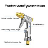 Expandable Garden Metal alloy Hose Flexible Garden Water Hose High Pressure For Car Hose Pipe Hoses To Watering With Spray Gun