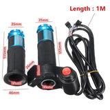 Dropship-E-Bike Universal 24V 36V 48V E-Bike Electric Scooter Digital Meter Handlebar Throttle Handlebar Grips