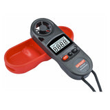 30m/s Digital Anemometer Beaufort Scale IP67 Air Velocity -10~45C Wind Temperature Speed Chill Indicator Measure Meter WT816A
