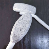 Nature Pumice Stone Brush for Feet Pedicure Tools Hard Skin Callus Remover for Feet and Hands Nature Foot File M2