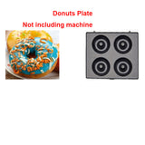 220V 650w Automatic Sandwich breakfast machine Cartoon Bakeware Waffle Maker Non-stick coating Timing Bread machine