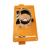 Multifunctional Router Table Insert Plate Trimmer Machine Electric Wood Milling Flip Board For Woodworking Workbench